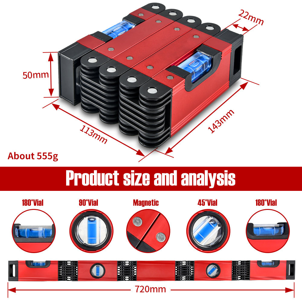 Magnetic Angle Level Ruler