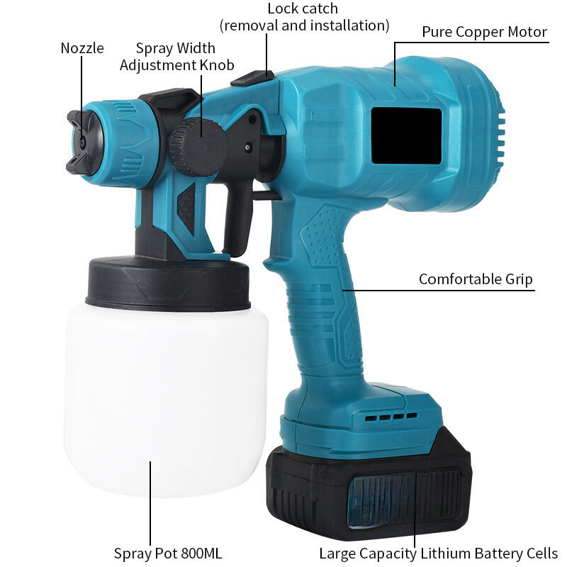 Cordless Paint Spray Gun