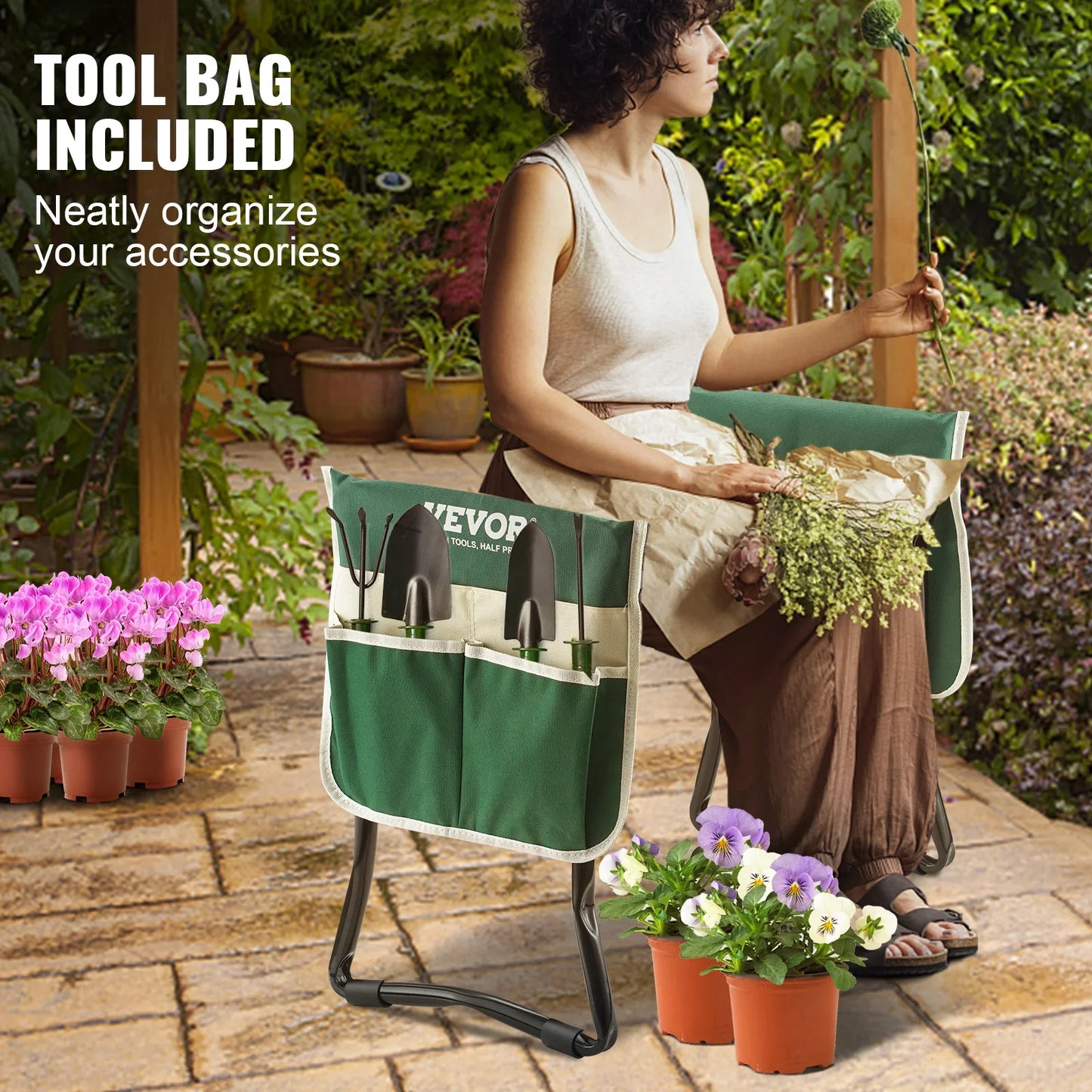 Folding Garden Kneeler Bench