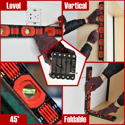 Magnetic Angle Level Ruler