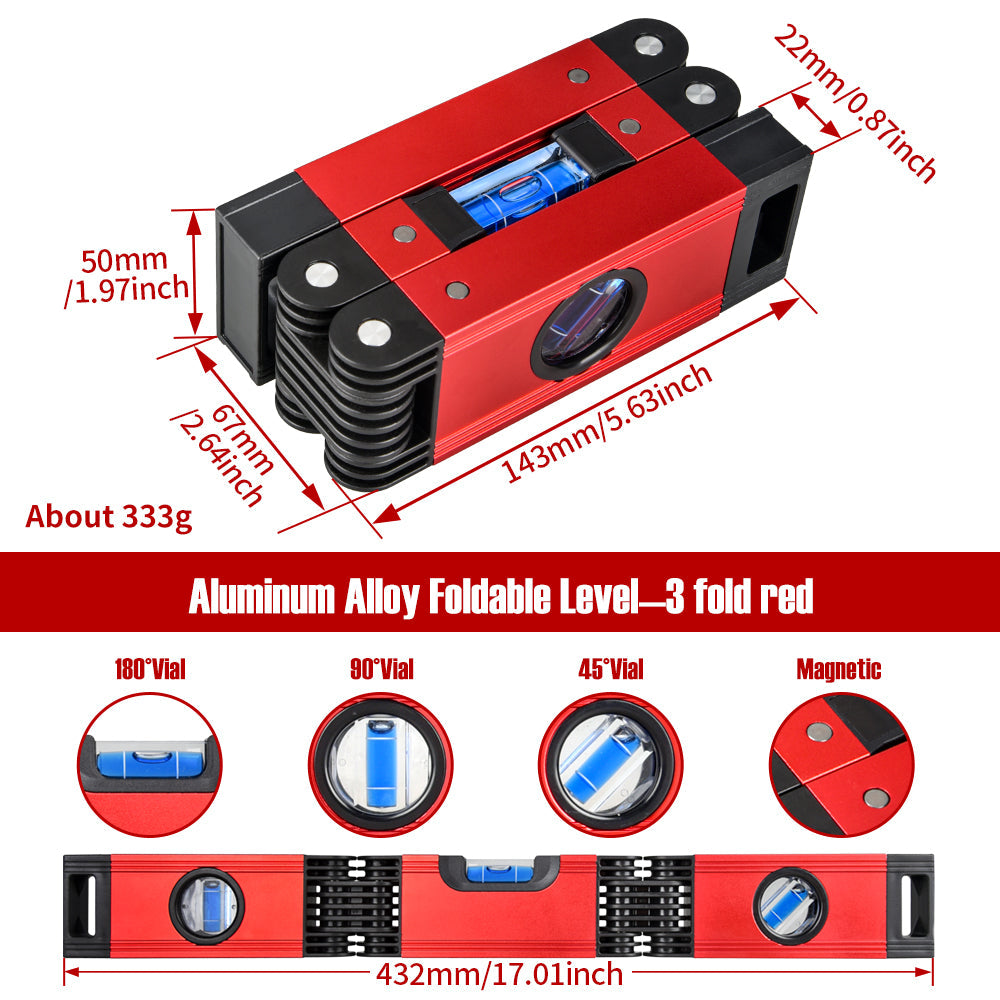 Magnetic Angle Level Ruler