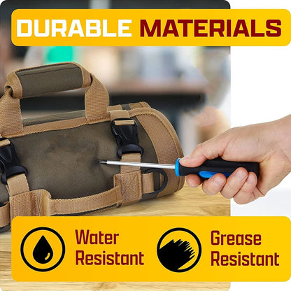 Portable Rolled Tool Bag